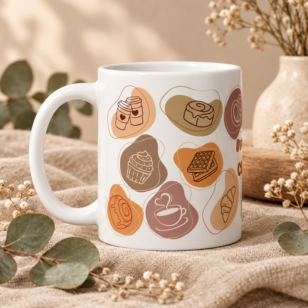 But First, Coffee \ Ceramic Mug Glossy