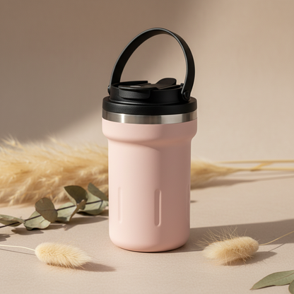 Pastel Coffee Cup 500ml \ Car Travel Mug