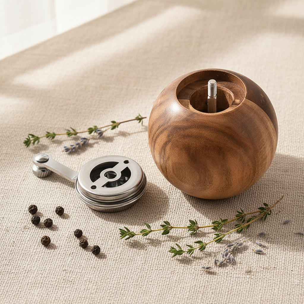 Spherical Pepper Grinder \ Home Aesthetic