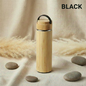 Bamboo Drinking Bottle 500ml \ Eco-Friendly Thermal Cup