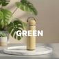 Bamboo Drinking Bottle 500ml \ Eco-Friendly Thermal Cup