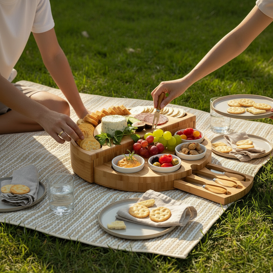Bamboo Cheese Board \ Party Platter Board