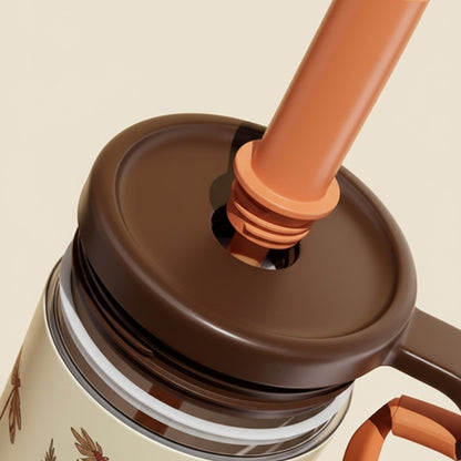 Elegant Feminine Tumbler 700ml \ Ceramic Coated Mug