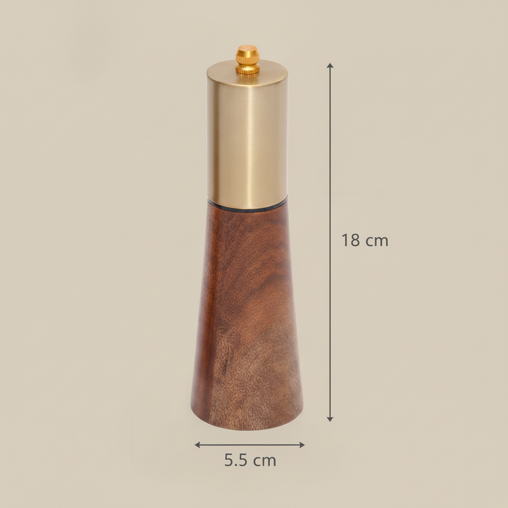 Elegant Pepper Grinder & Saltshaker \ Kitchen Essentials