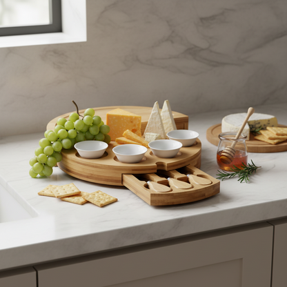 Bamboo Cheese Board \ Party Platter Board