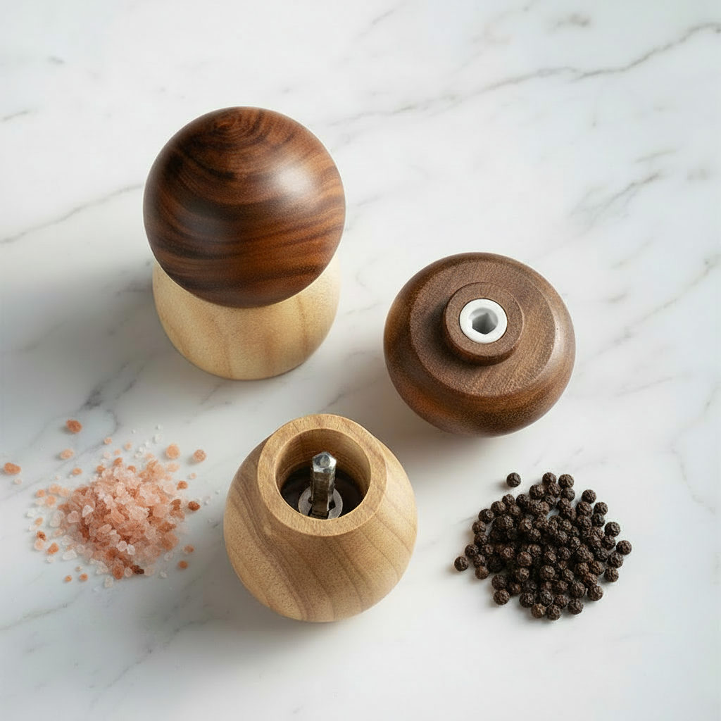 Mushroom Lovers - Salt & Pepper Grinders (1 Set)