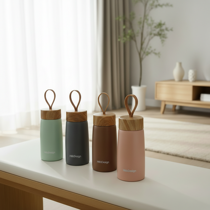 Portable Water Bottle 280ml \ Pocket Thermal Mug