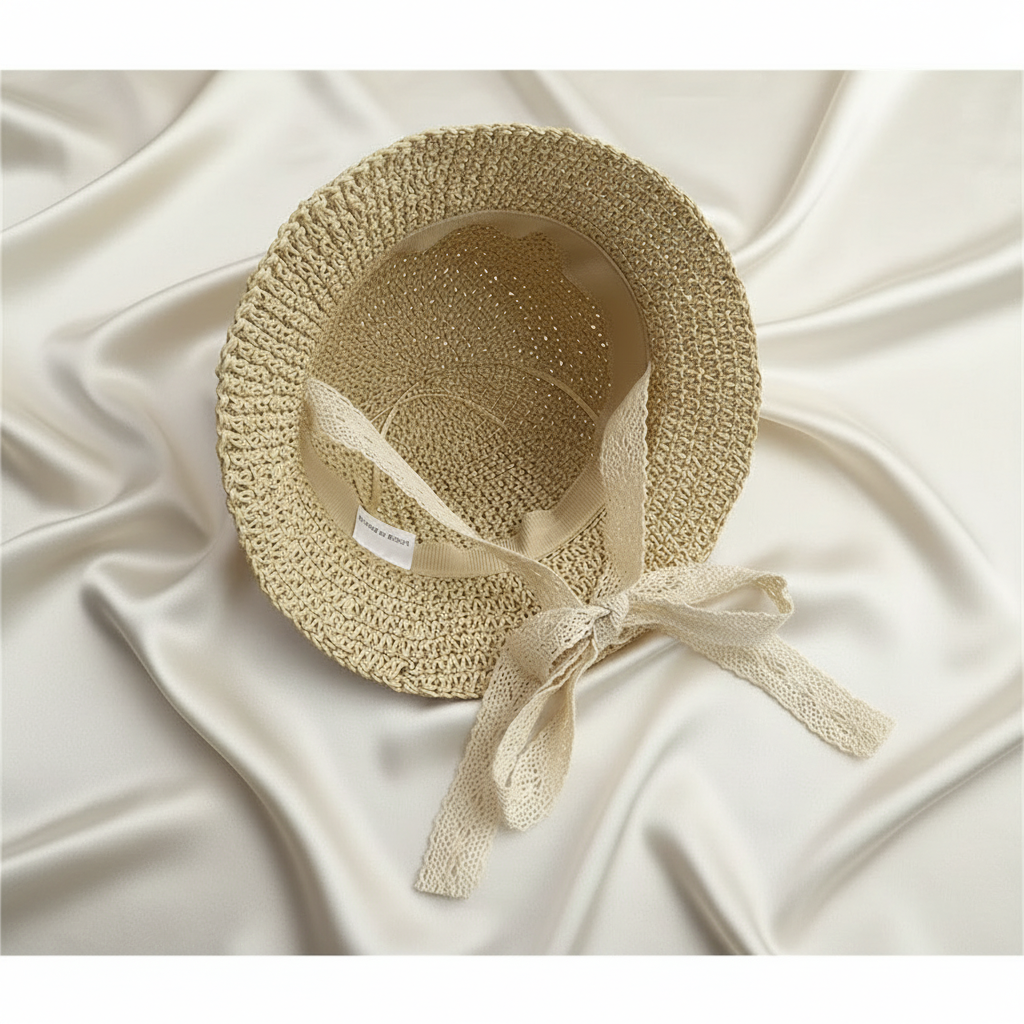 Bucket Style Straw Sun Hat \ Summer Ready