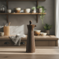 Kitchen Oil Liquid Jars \ Retro Antique Style Kiln