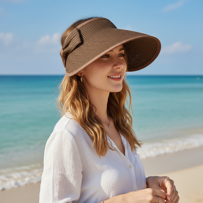 Foldable Sun Visor \ Summer Straw Hat