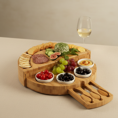 Bamboo Cheese Board \ Party Platter Board