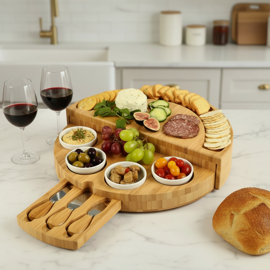 Bamboo Cheese Board \ Party Platter Board