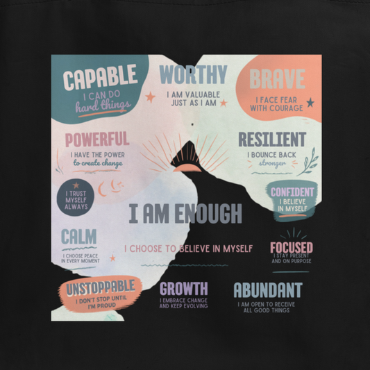Affirmations \ 100% Organic Tote Bag