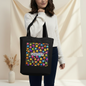 Rainbow Smileys \ Whatever \ 100% Organic Tote Bag