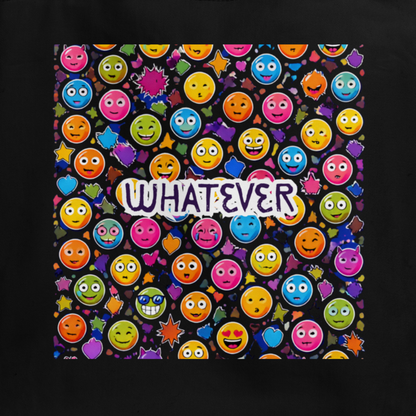 Rainbow Smileys \ Whatever \ 100% Organic Tote Bag