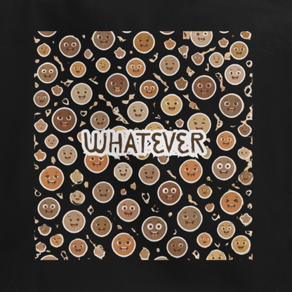 Brown Smileys \ Whatever \ 100% Organic Tote Bag
