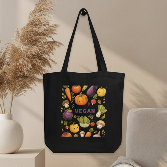 Vegetables \ Vegan \ 100% Organic Tote Bag