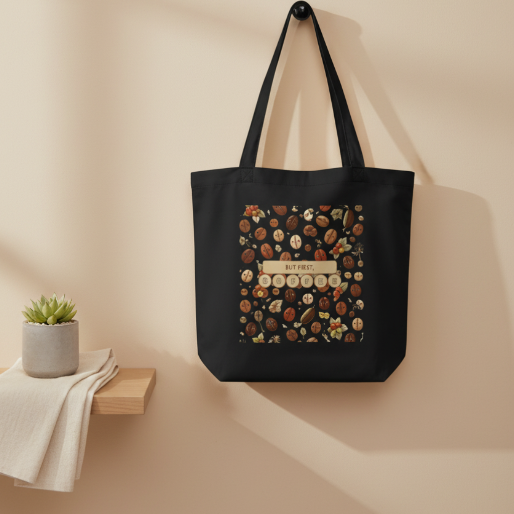 Coffee Lovers \ 100% Organic Tote Bag