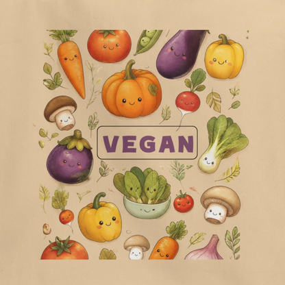 Vegetables \ Vegan \ 100% Organic Tote Bag