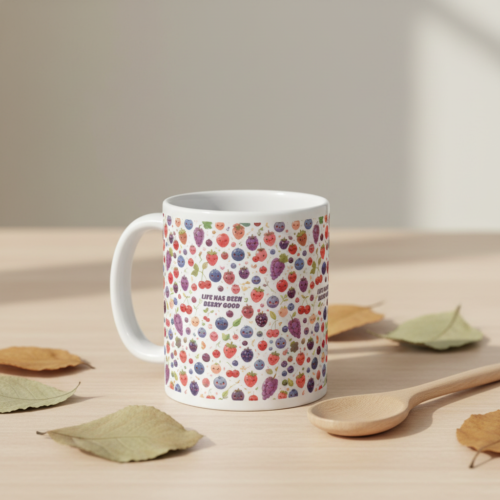 Berry Good Life \ Ceramic Mug Glossy