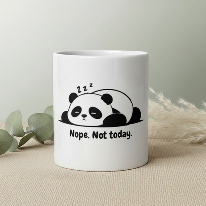 Lazy Panda \ Unbothered \ Ceramic Mug Glossy