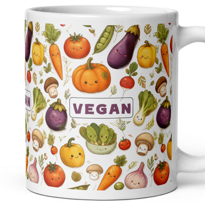 Vegan Inspired \ Ceramic Mug Glossy