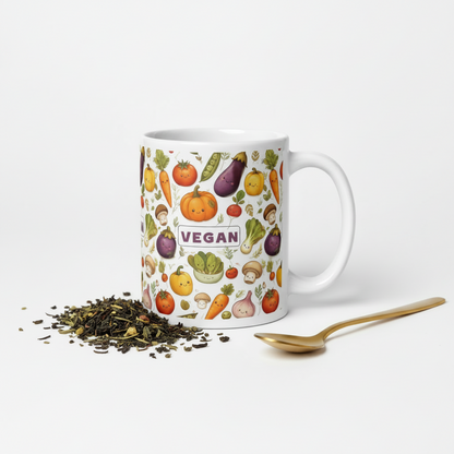 Vegan Inspired \ Ceramic Mug Glossy