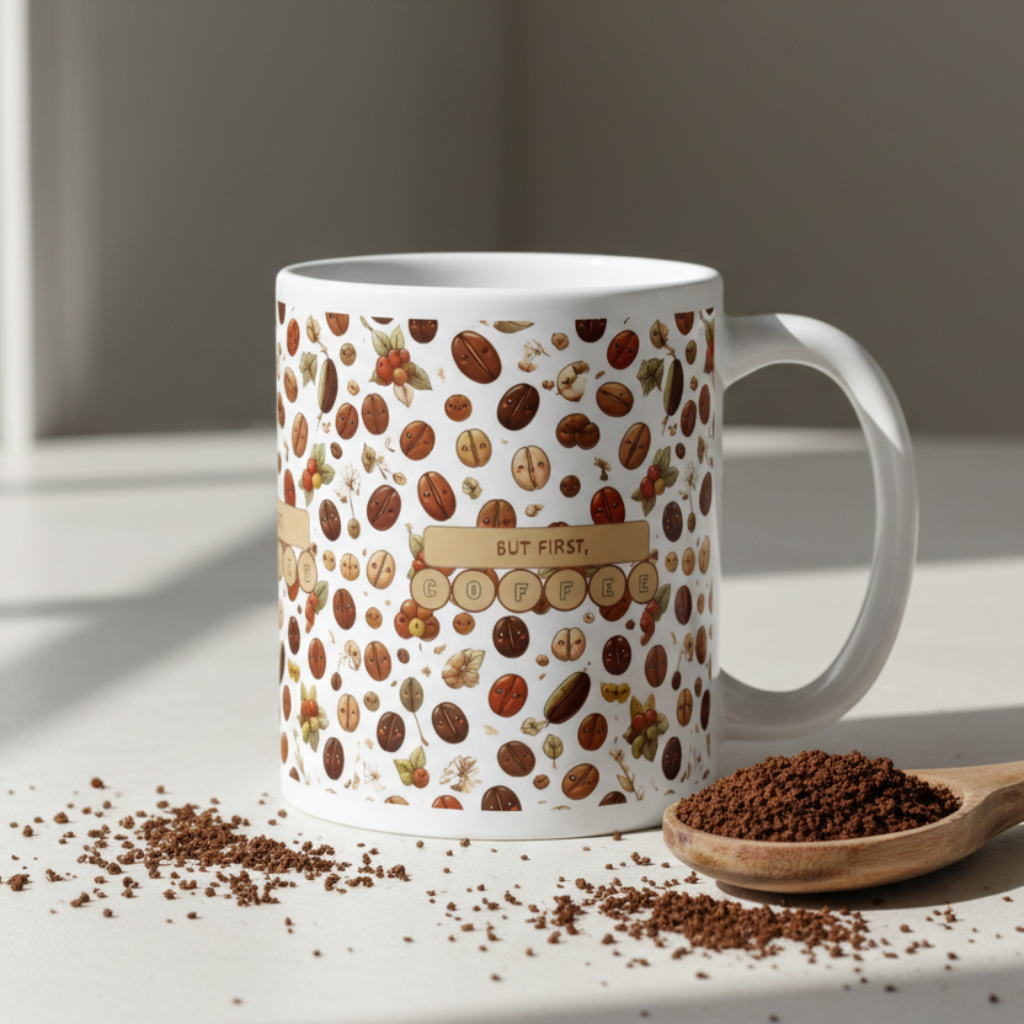 But First, Coffee \ Ceramic Mug Glossy