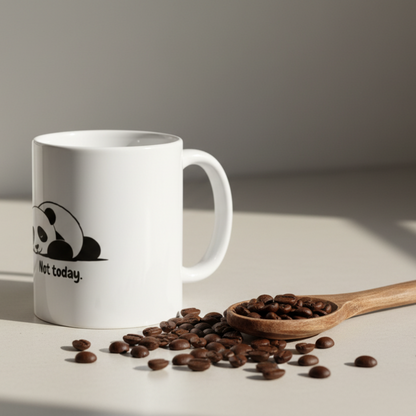 Lazy Panda \ Unbothered \ Ceramic Mug Glossy
